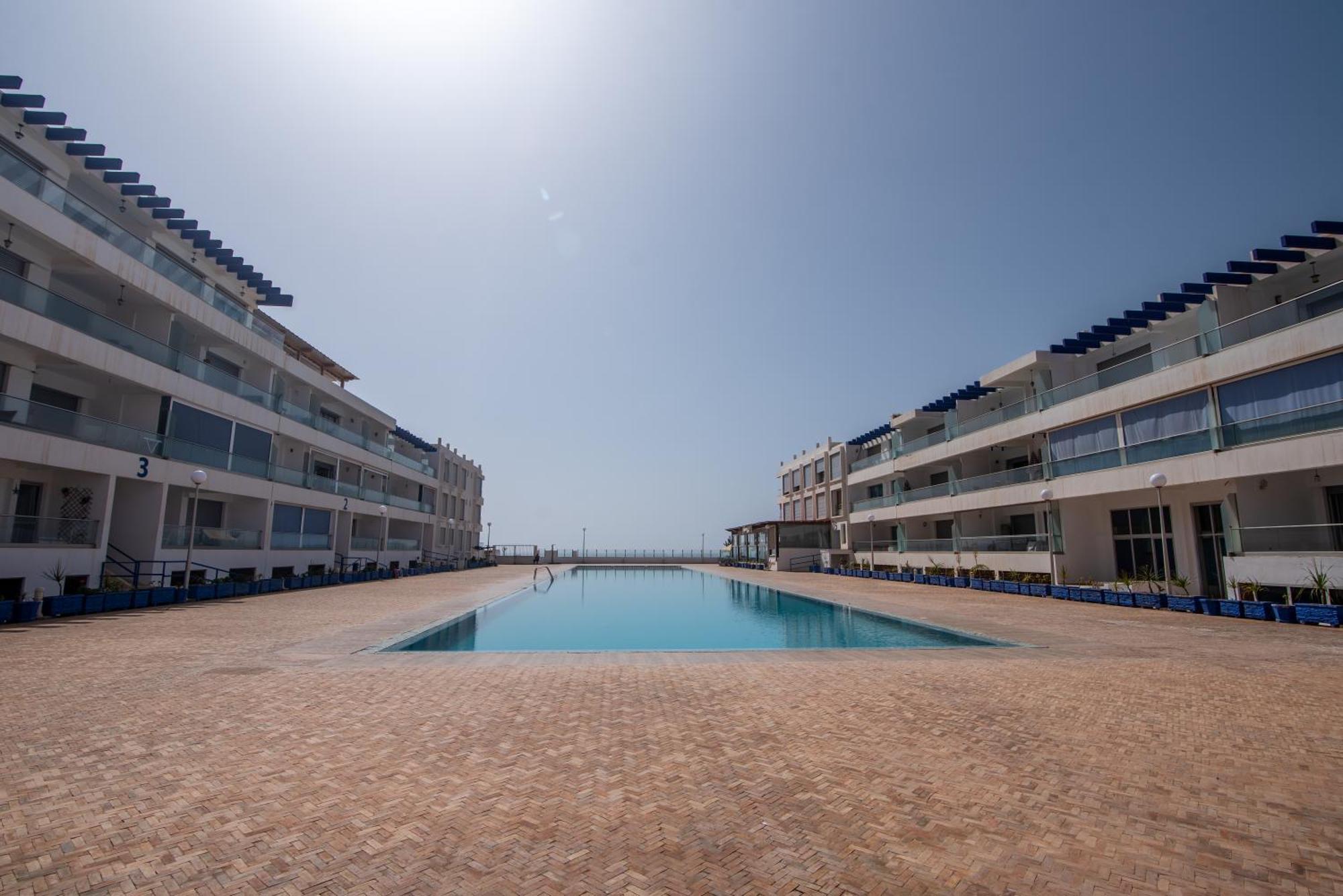 Appartement Pied Dans L'Eau Avec Piscine Aourir Luaran gambar