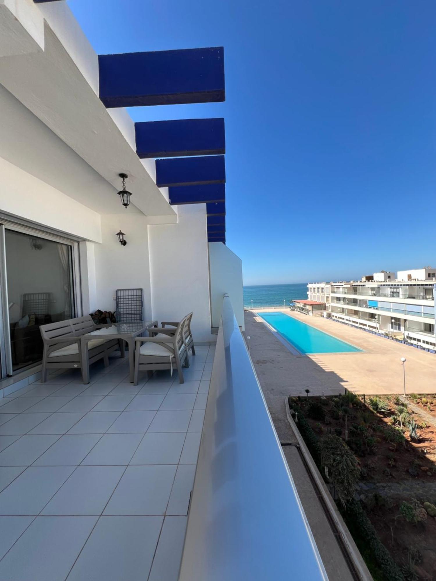 Appartement Pied Dans L'Eau Avec Piscine Aourir Luaran gambar